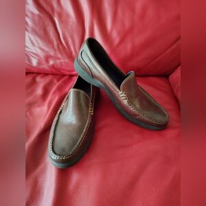 Cole Haan Dark Brown Leather Loafers